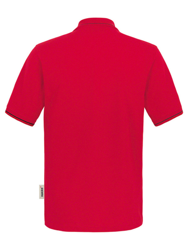 Herren Poloshirt Casual Rot
